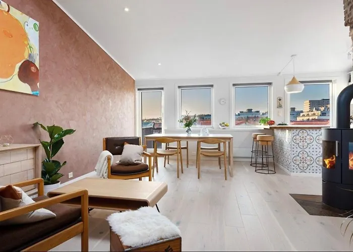 Apartment Penthouse In Oslo's Hippest District Gruenerlokka *