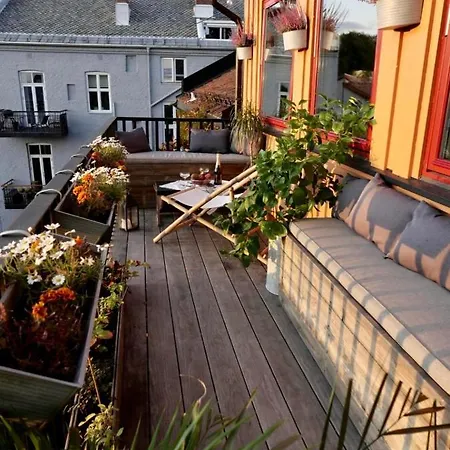 Апартаменты Penthouse In Oslo's Hippest District Gruenerlokka Осло