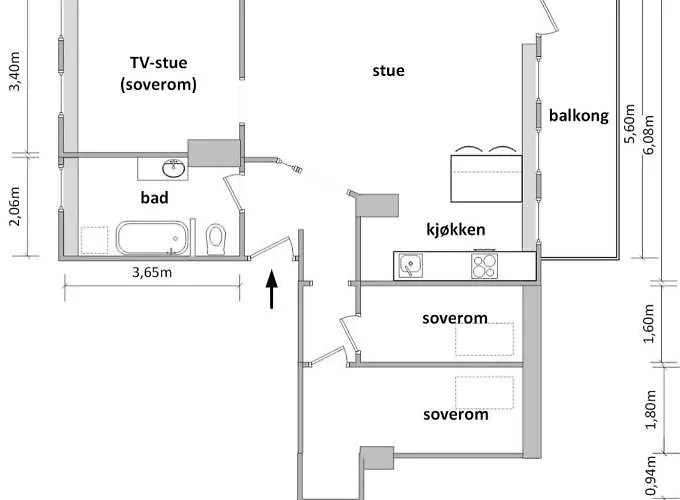 Penthouse In Oslo's Hippest District Gruenerlokka *