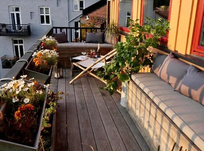 Апартаменты Penthouse In Oslo's Hippest District Gruenerlokka Осло